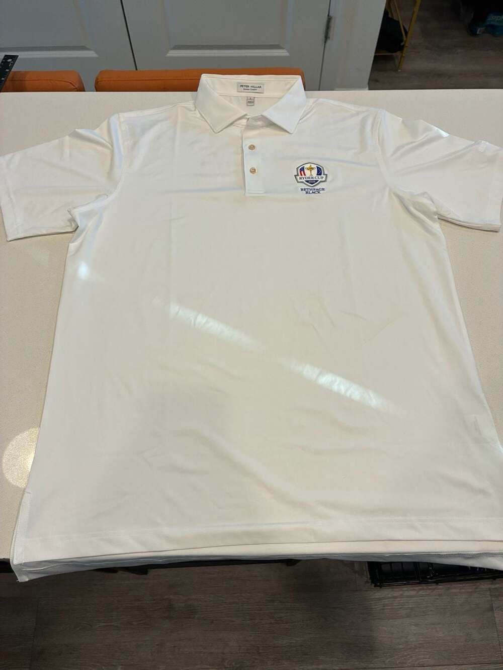 Peter Millar Ryder Cup 2025 Bethpage Black Size L Polo